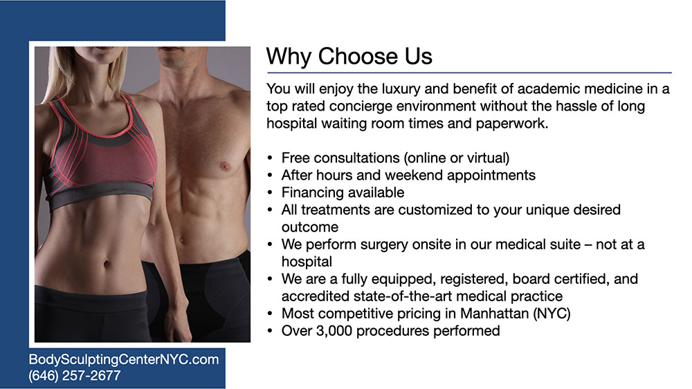 Body Sculpting Center of NYC - Why Choose Us