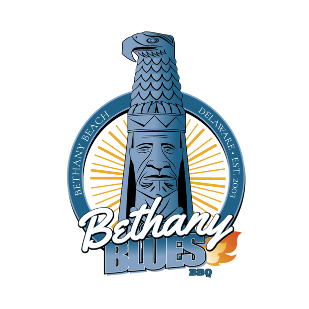 Bethany Blues BBQ Pit Logo