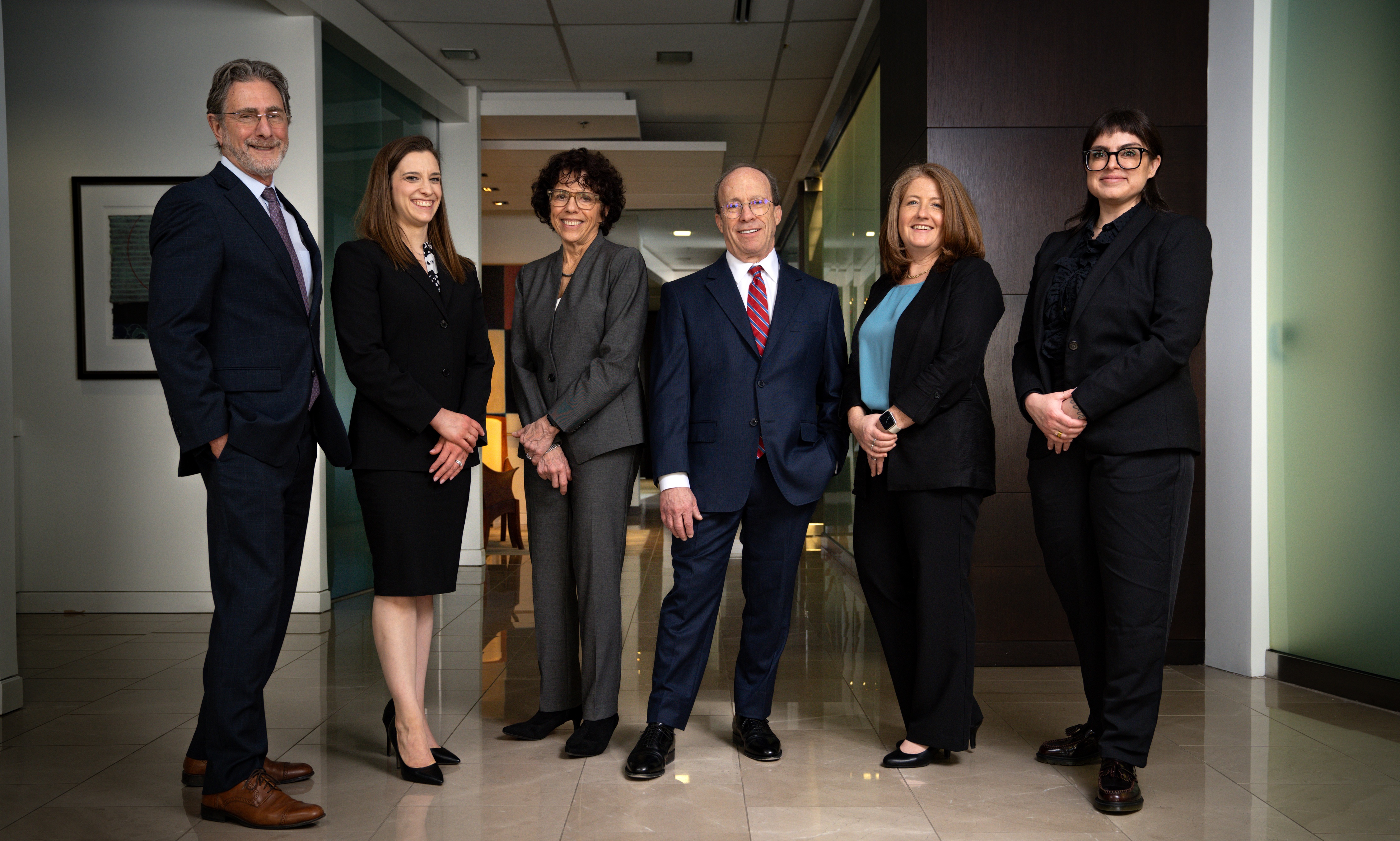 The attorneys and staff at Greenspun Shapiro Ginsberg & Yang PC.