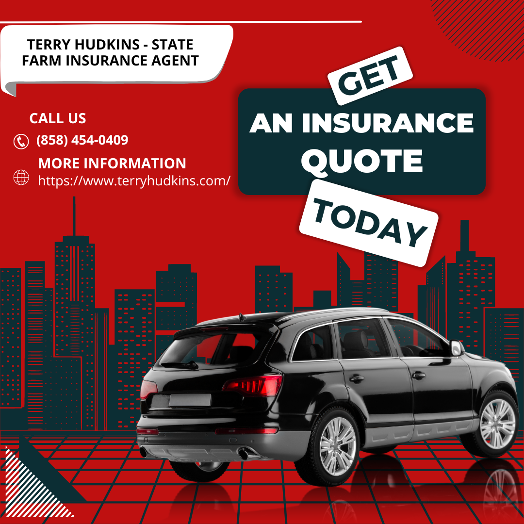 Call our La Jolla office for an auto insurance quote today! Terry Hudkins - State Farm Insurance Agent La Jolla (858)454-0409