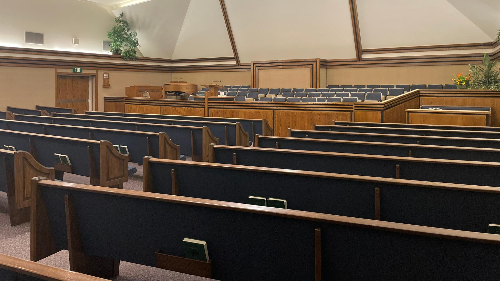 The Chapel used for weekly services.