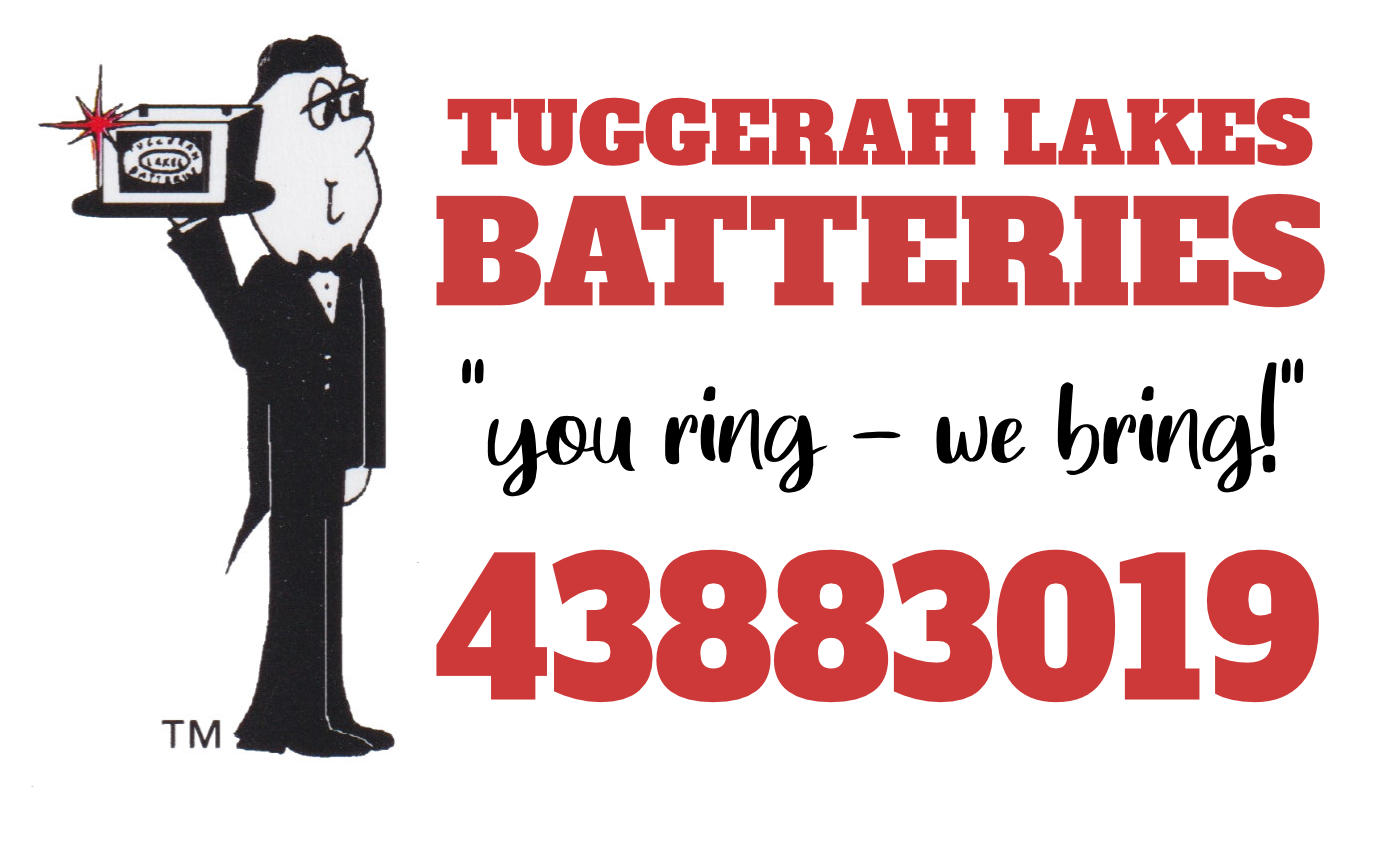 Tuggerah Lakes Batteries Ourimbah (02) 4388 3019