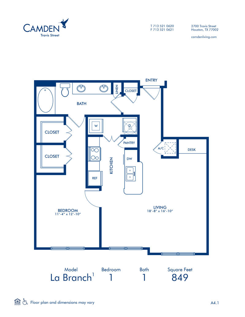 Camden Travis Street Apartments Photo