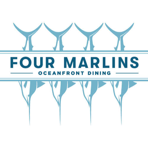 Four Marlins Oceanfront Dining Logo