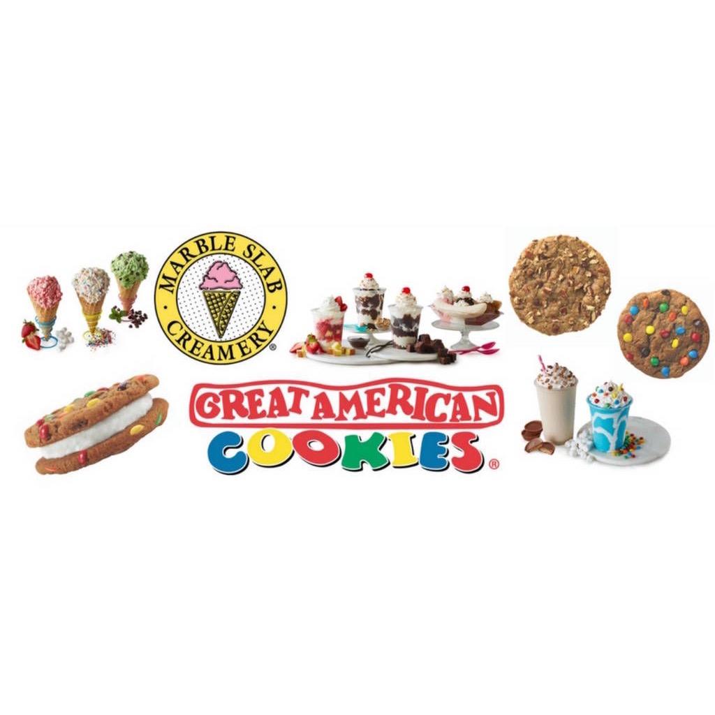 Marble Slab Creamery /Great American Cookies Logo