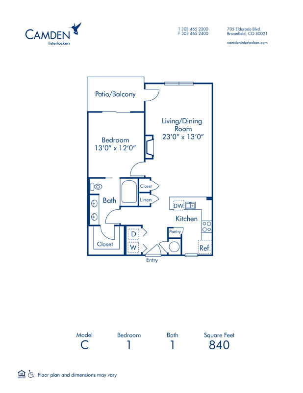 Camden Interlocken Apartments Photo