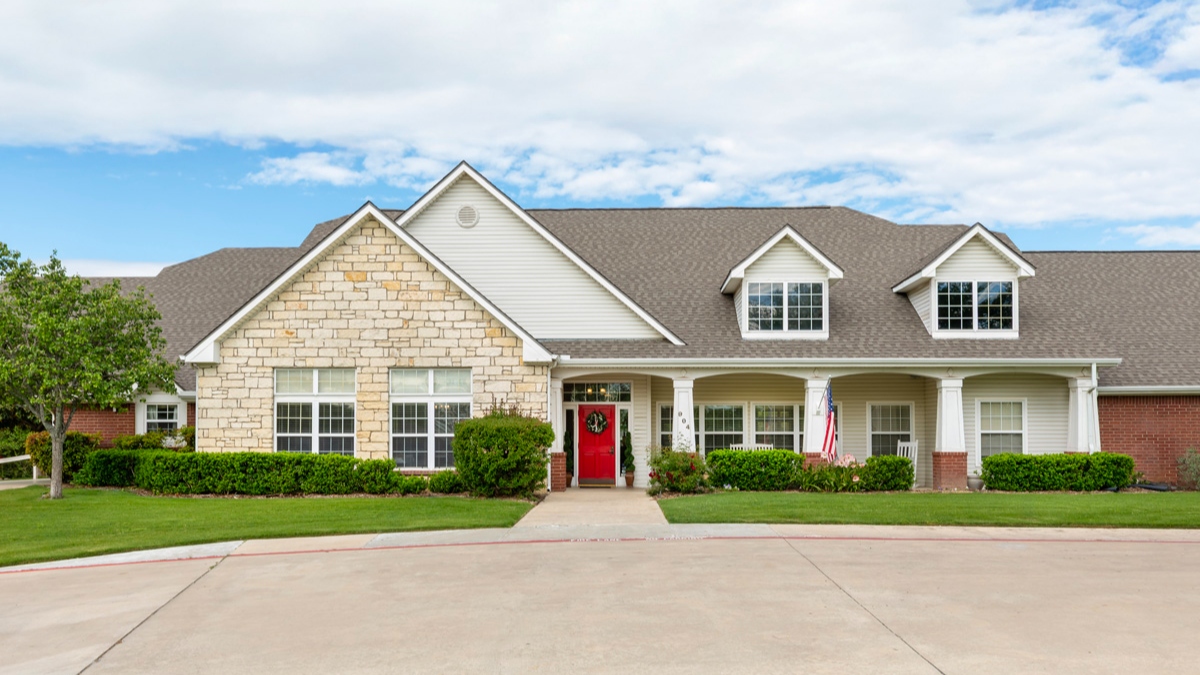Brookdale Weatherford Entrance