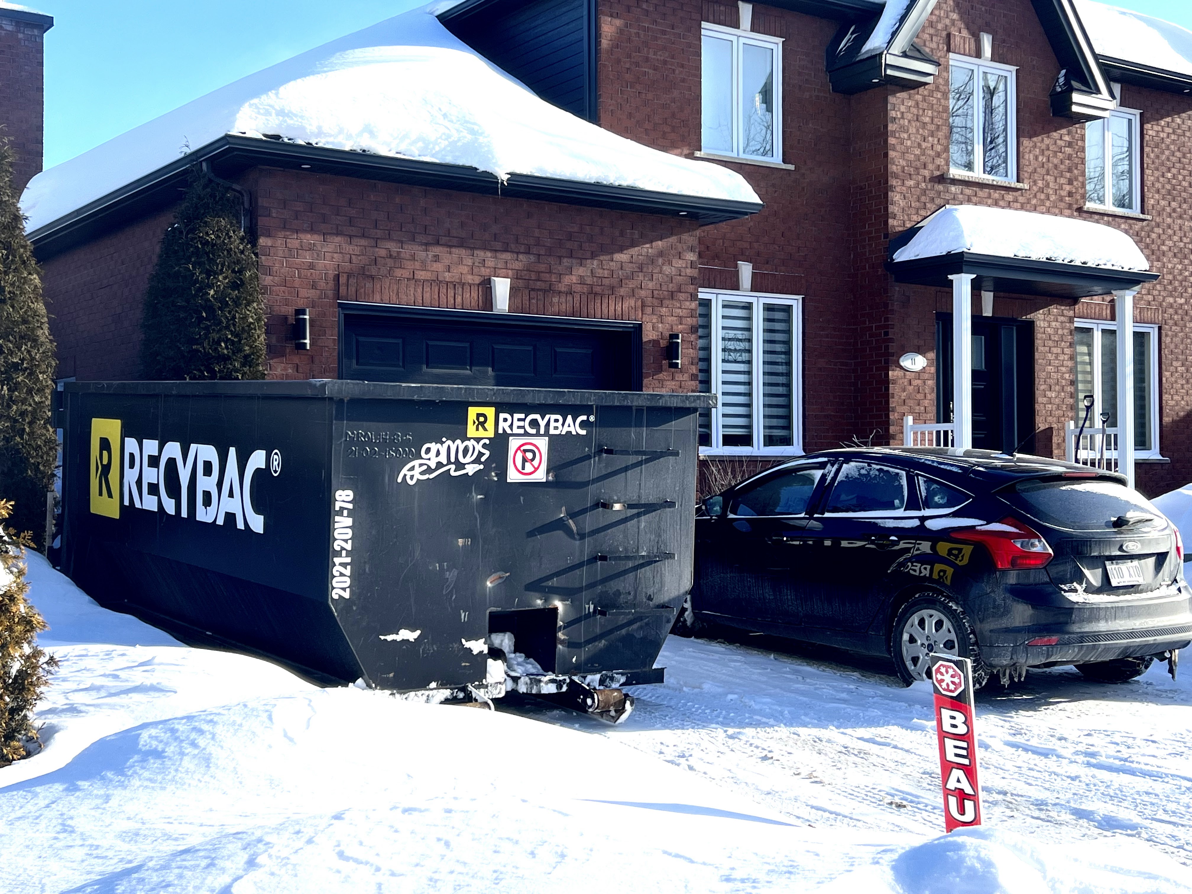 Images Location de conteneur RECYBAC Longueuil