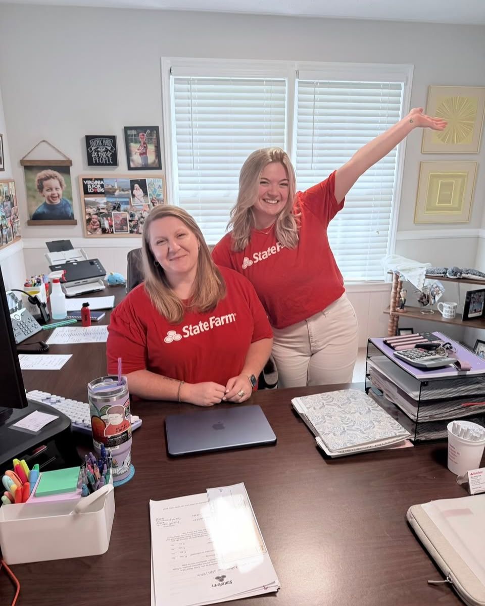 Casual Friday had a few of us twinning!