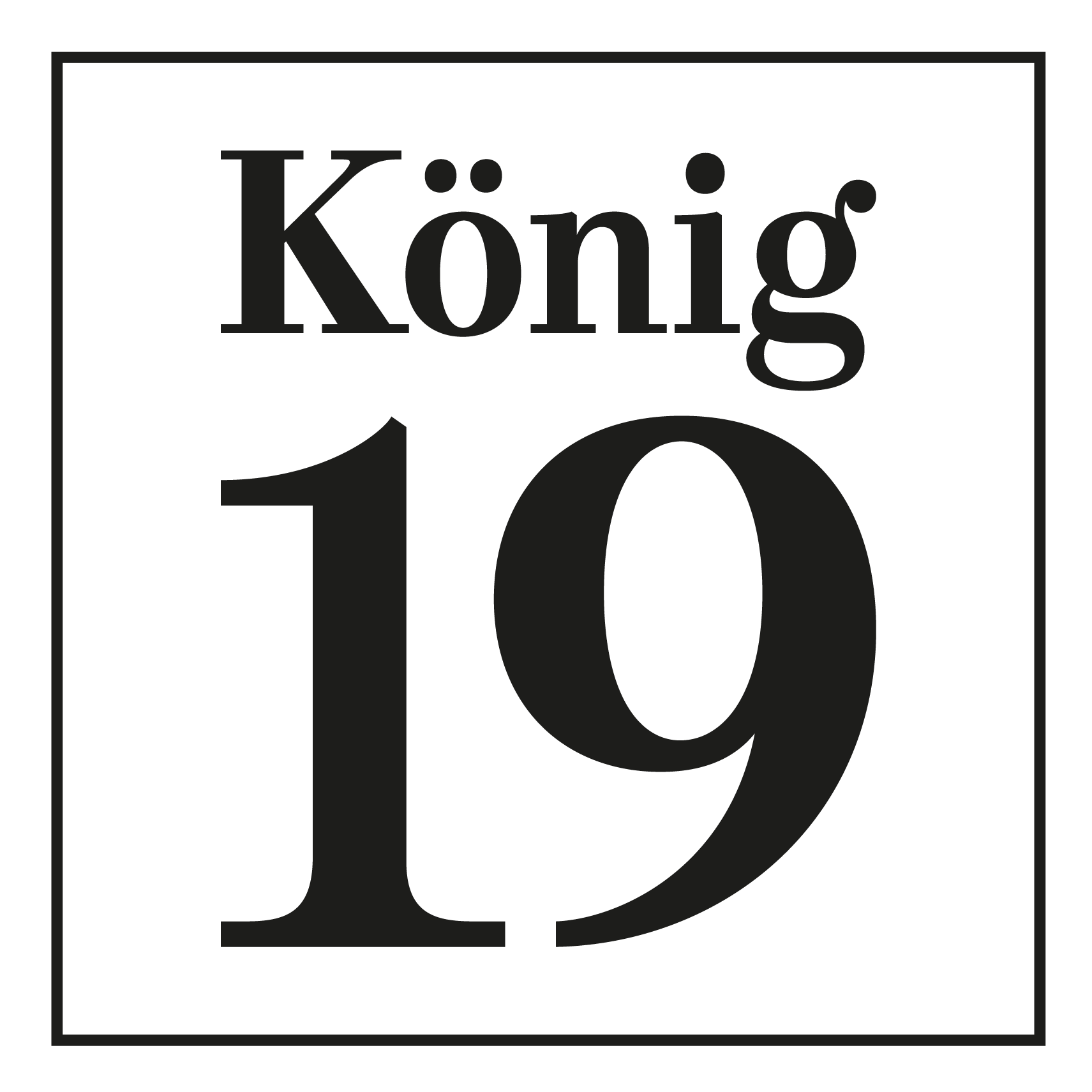 König 19 in Berlin - Logo