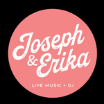 Joseph & Erika | Live Music + DJ Wedding Entertainment Logo