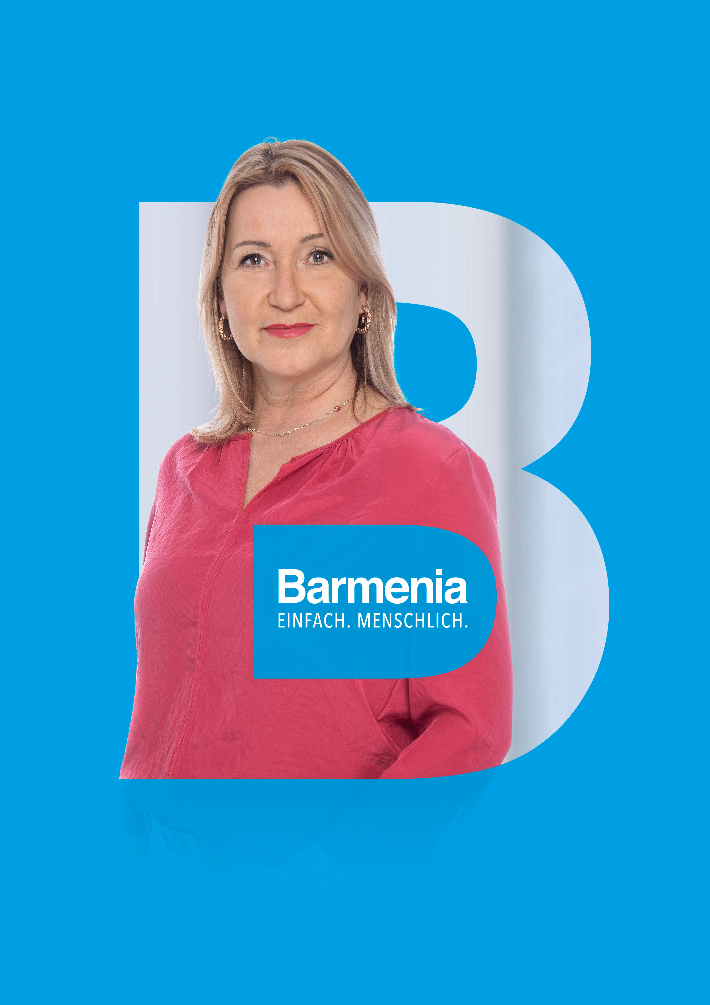 Jasmin Fränzi Burghardt. Ihre Ansprechpartnerin für die Barmenia Versicherung in Essen.