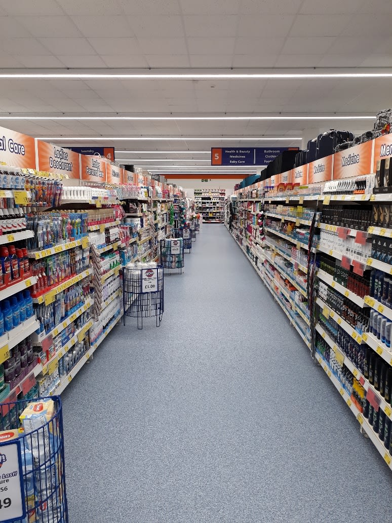 B&M's new store at Cromwell Retail Park, Wisbech stocks a wide range of health and beauty products.
