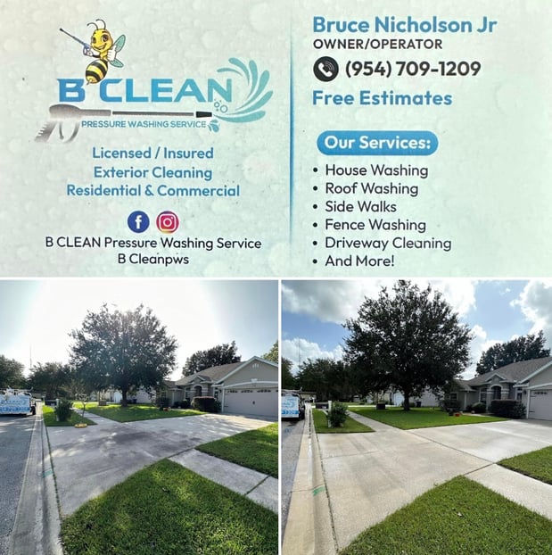 Images B Clean Pressure Washing Service