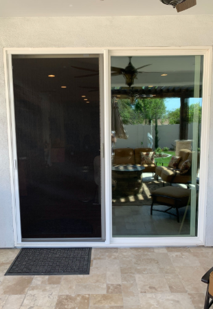 Images Arizona Breeze Retractable Screen Doors