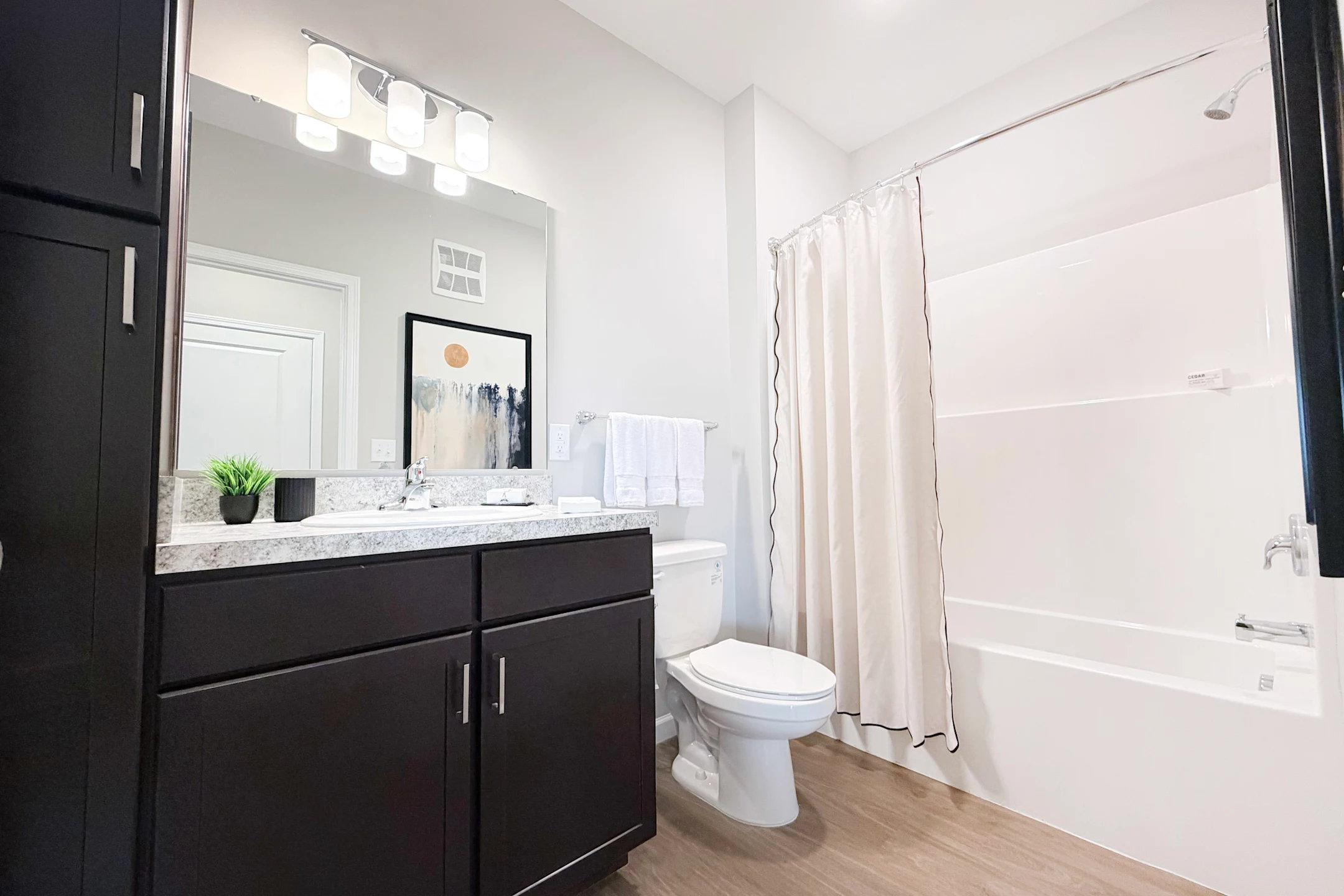 bathroom at The Meridian on 32