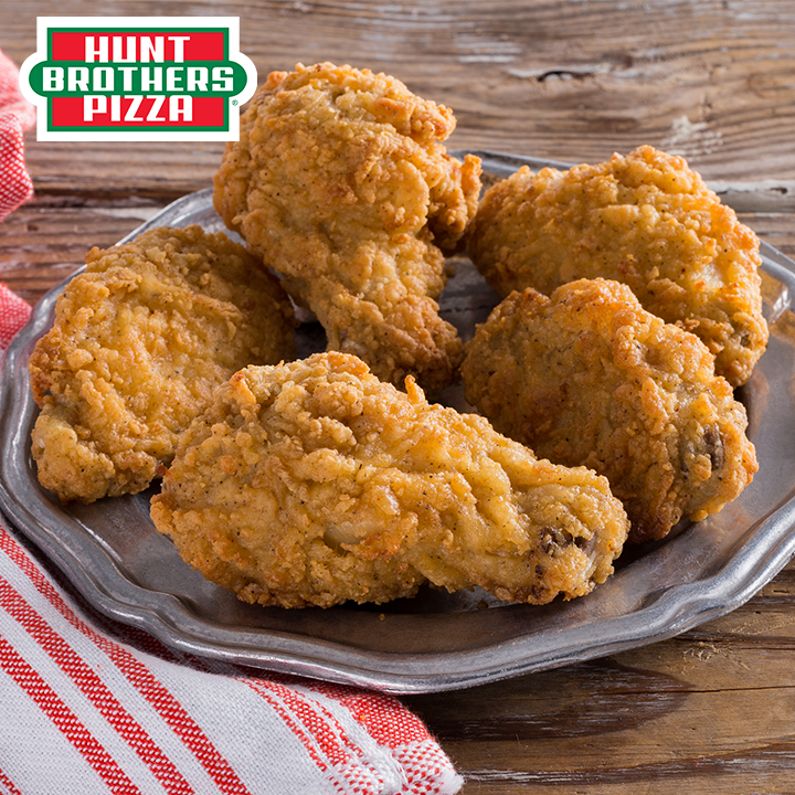 Hunt Brothers® Pizza single order of Wings - Southern Style. Wings offer the perfect complement to H Hunt Brothers Pizza Savannah (912)925-4305