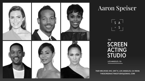 Images Aaron Speiser - The Screen Acting Studio