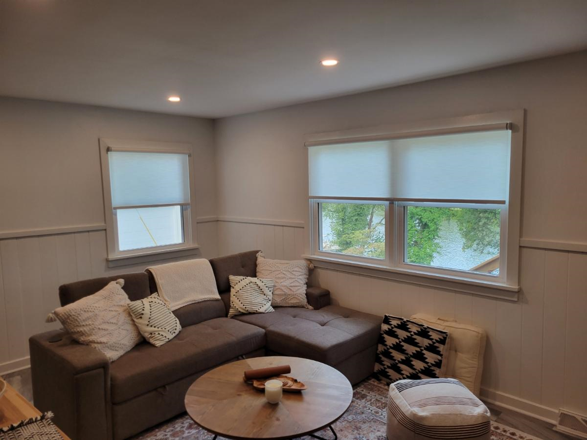 Create a peaceful corner in your home with our Open Roll Roller Shades, where simplicity meets funct Budget Blinds of Knoxville & Maryville Knoxville (865)588-3377