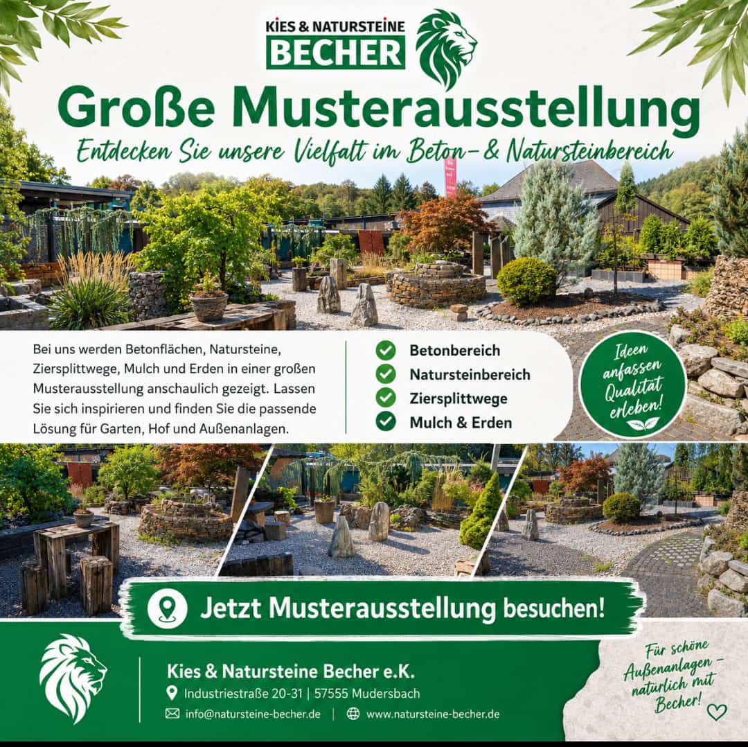 Kies & Natursteine Becher, Industriestraße 20-31 in Mudersbach