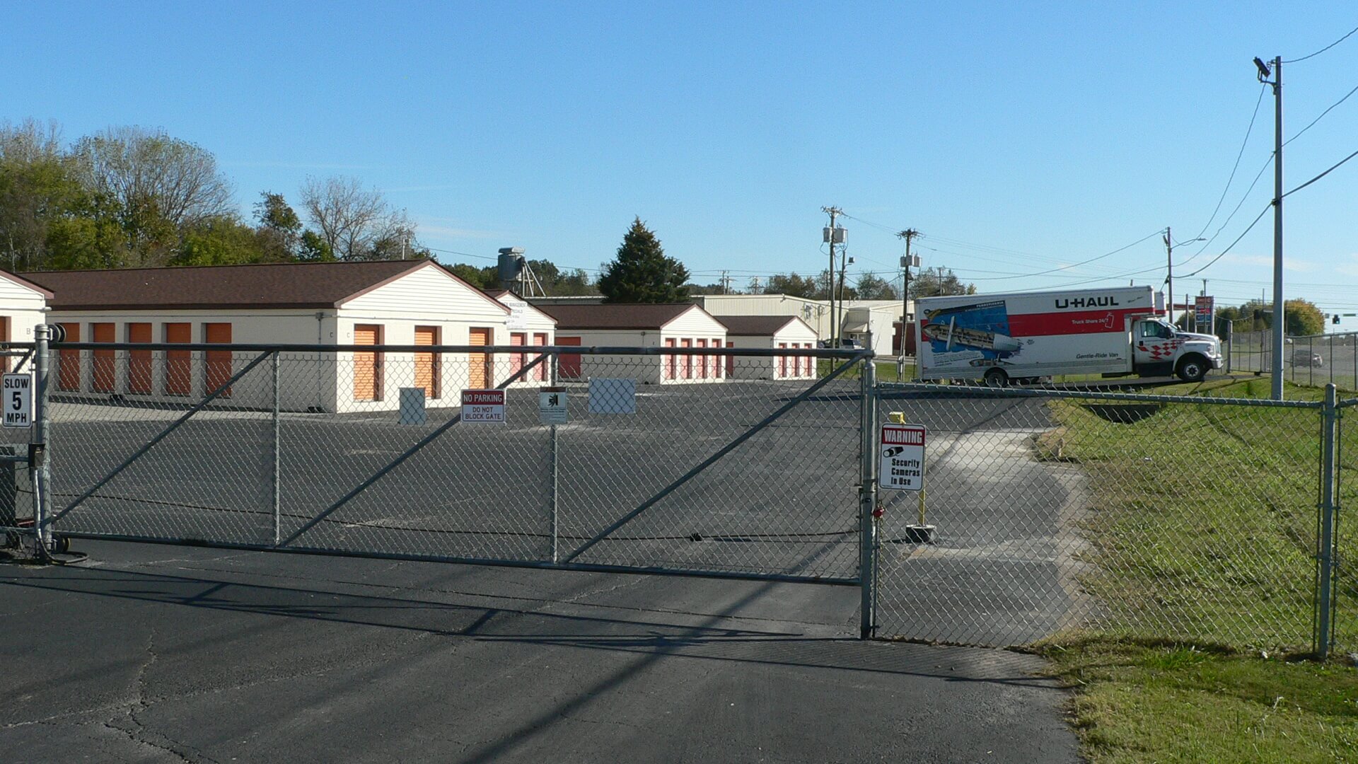 Gated Entrance to Storage Sense