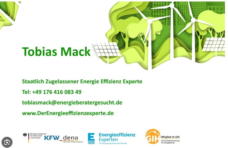 Der EnergieEffizienzexperte Tobias Mack in Nürnberg - Logo