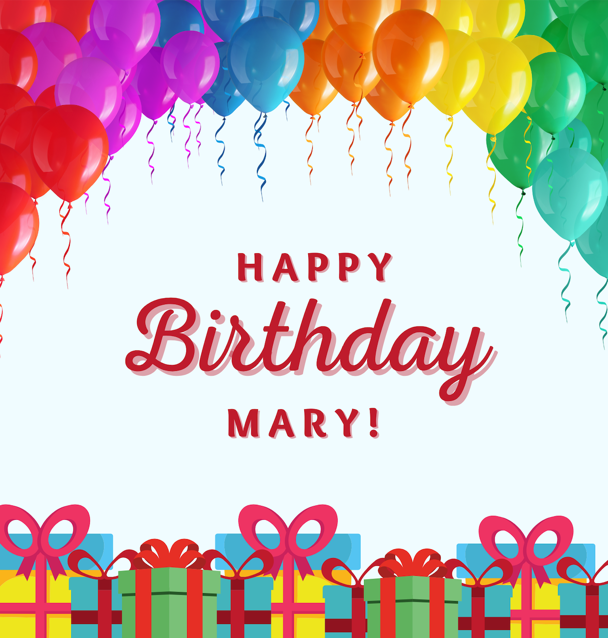 Happy birthday, Mary!