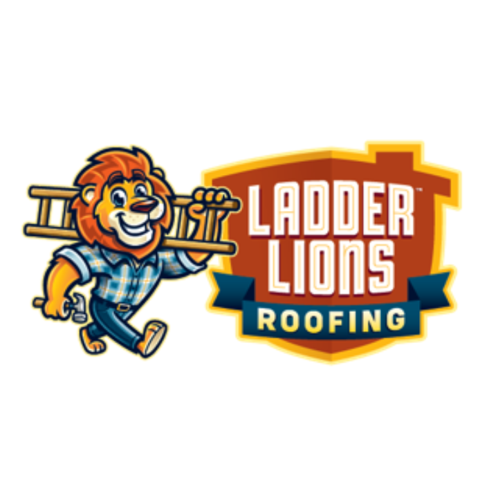 Ladder Lions Roofing Logo