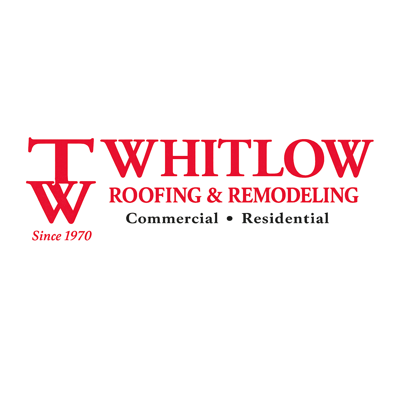 Whitlow Roofing &amp; Remodeling Logo