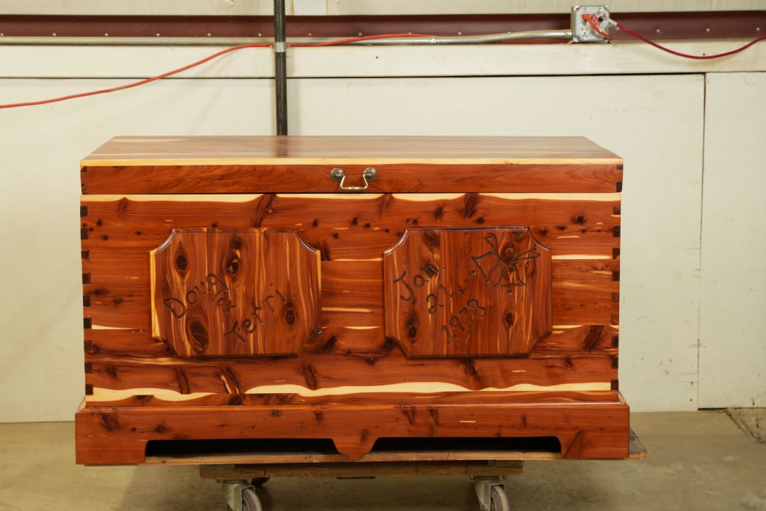 Wood Chest Restoration in Fort Collins - After