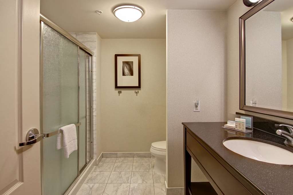 Guest room bath Hampton Inn by Hilton Toronto Airport Corporate Centre Toronto (416)646-3000