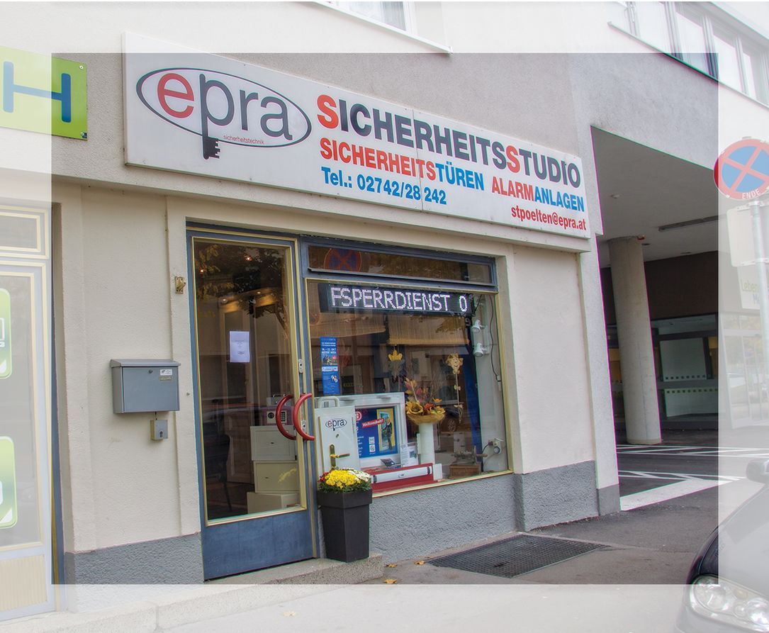 EPRA Sicherheitstechnik, Kremser Landstraße 17 in St. Pölten