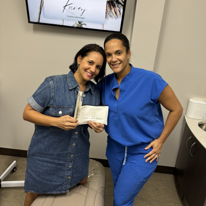 Dr. Martine with Patient