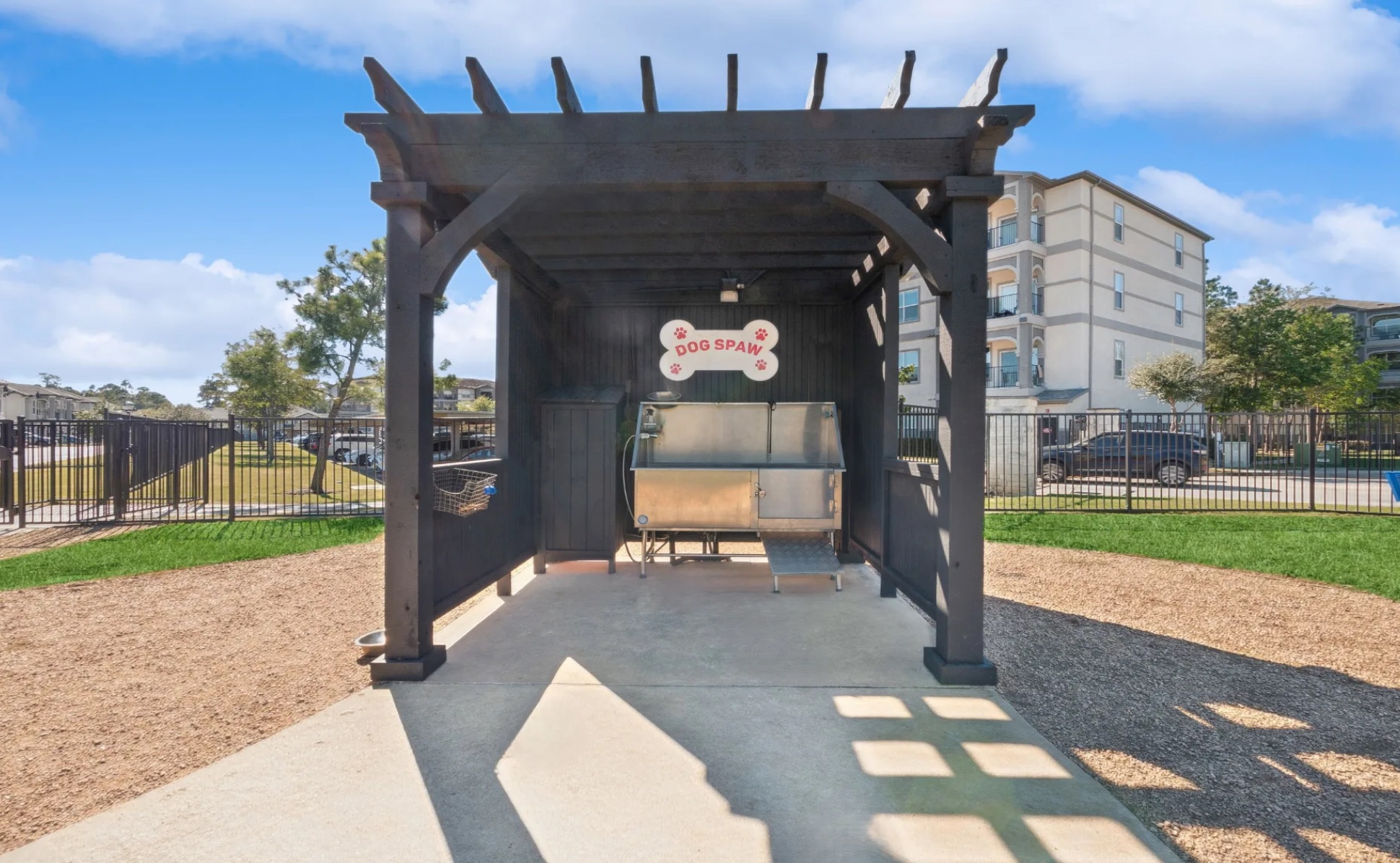 Pet-Friendly Community with Convenient Waste Stations, Dog Park & Pet Spaw