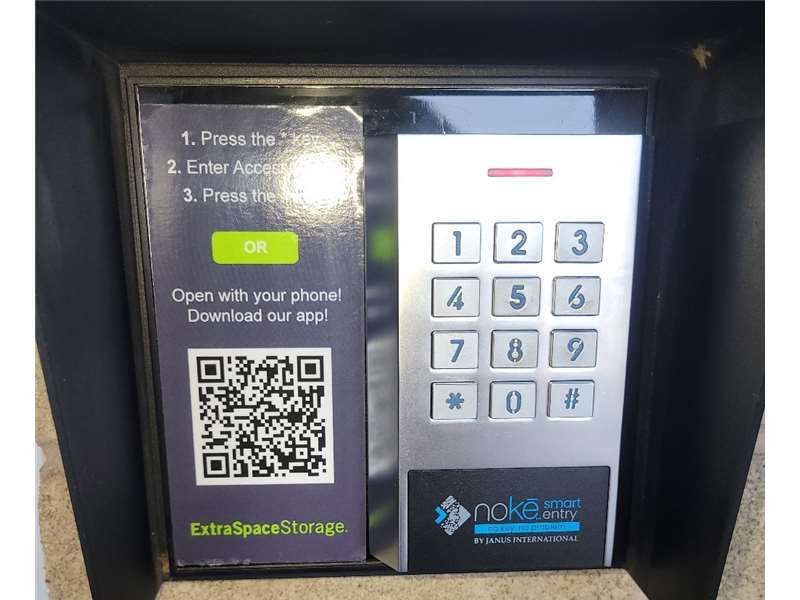 Keypad - Extra Space Storage at 4550 E Pecos Rd, Gilbert, AZ 85297