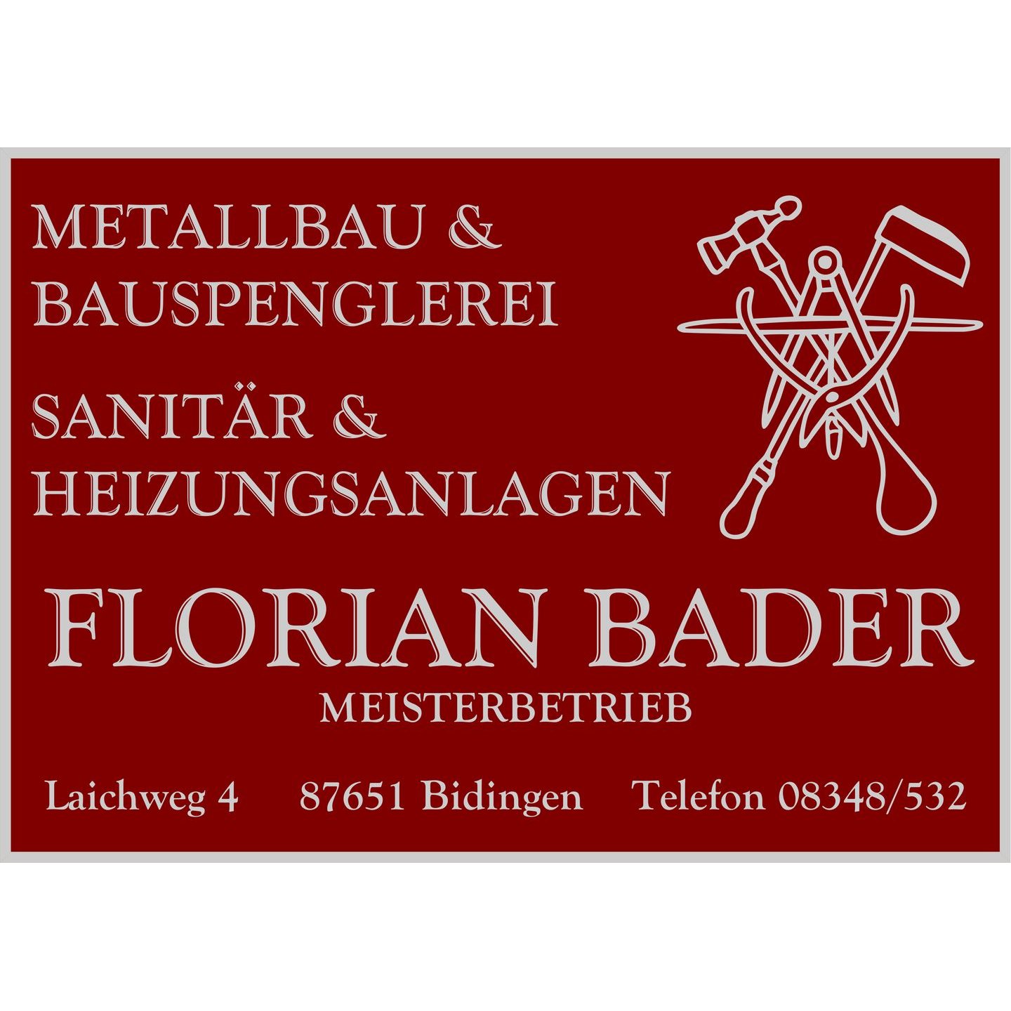 Heizung Sanitär Spenglerei Metallbau Meisterbetrieb Florian Bader in Bidingen
