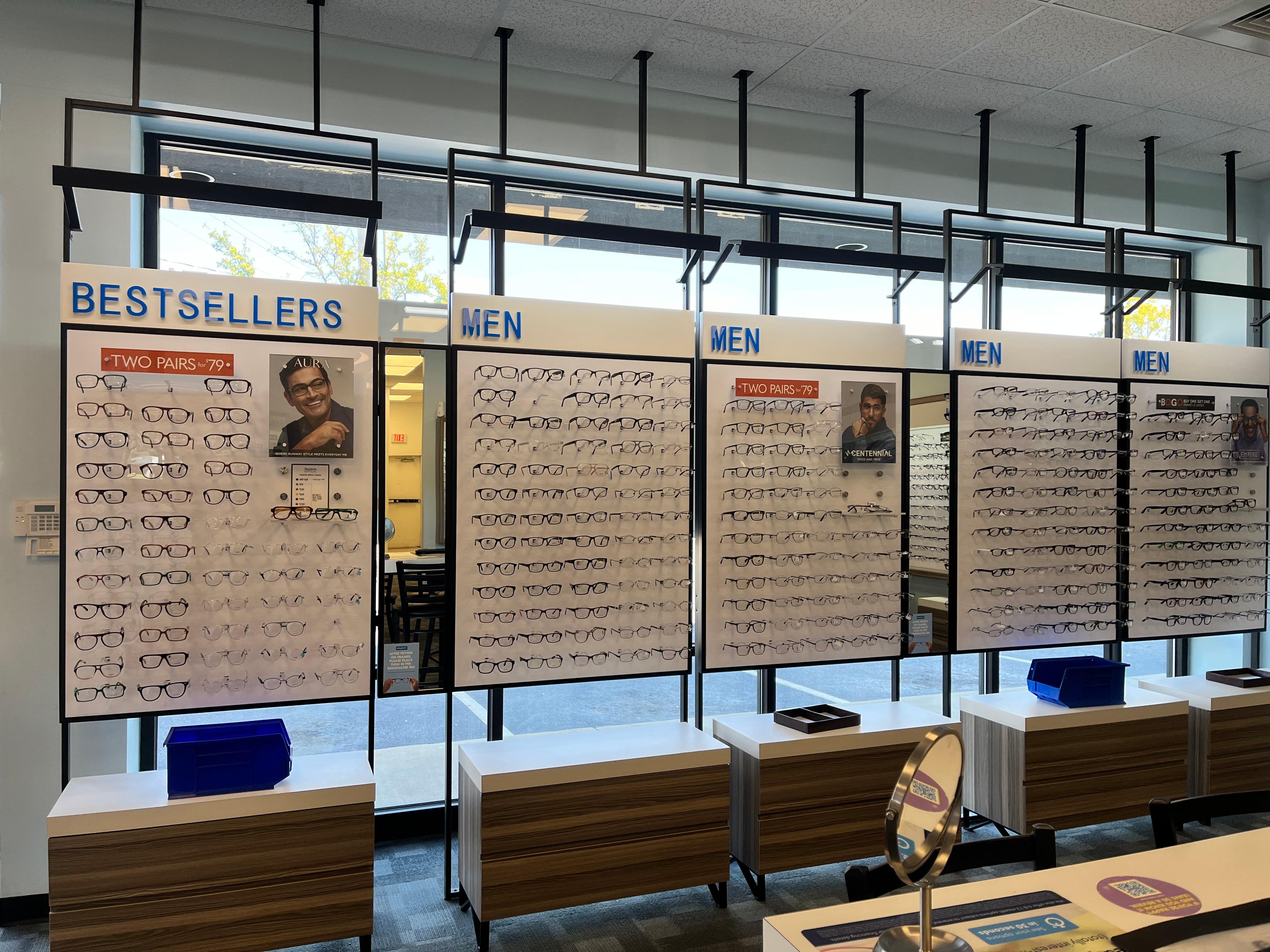 Eyeglasses for Sale at Stanton Optical store in South Charlotte, NC 28217