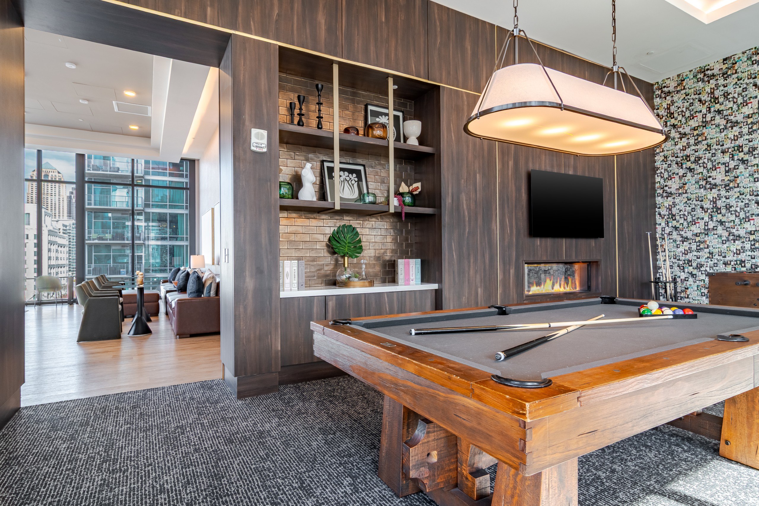 Community Game Room at 903 Peachtree Apartments in Atlanta, GA 30309 