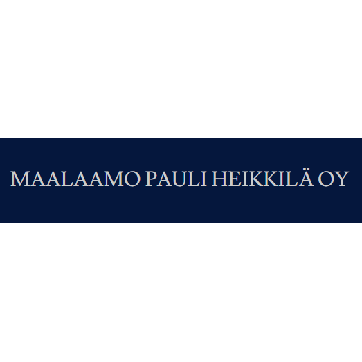 Huonekalumaalaamo Pauli Heikkilä Oy Logo