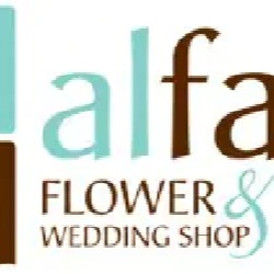 Alfa Flower Shop Logo