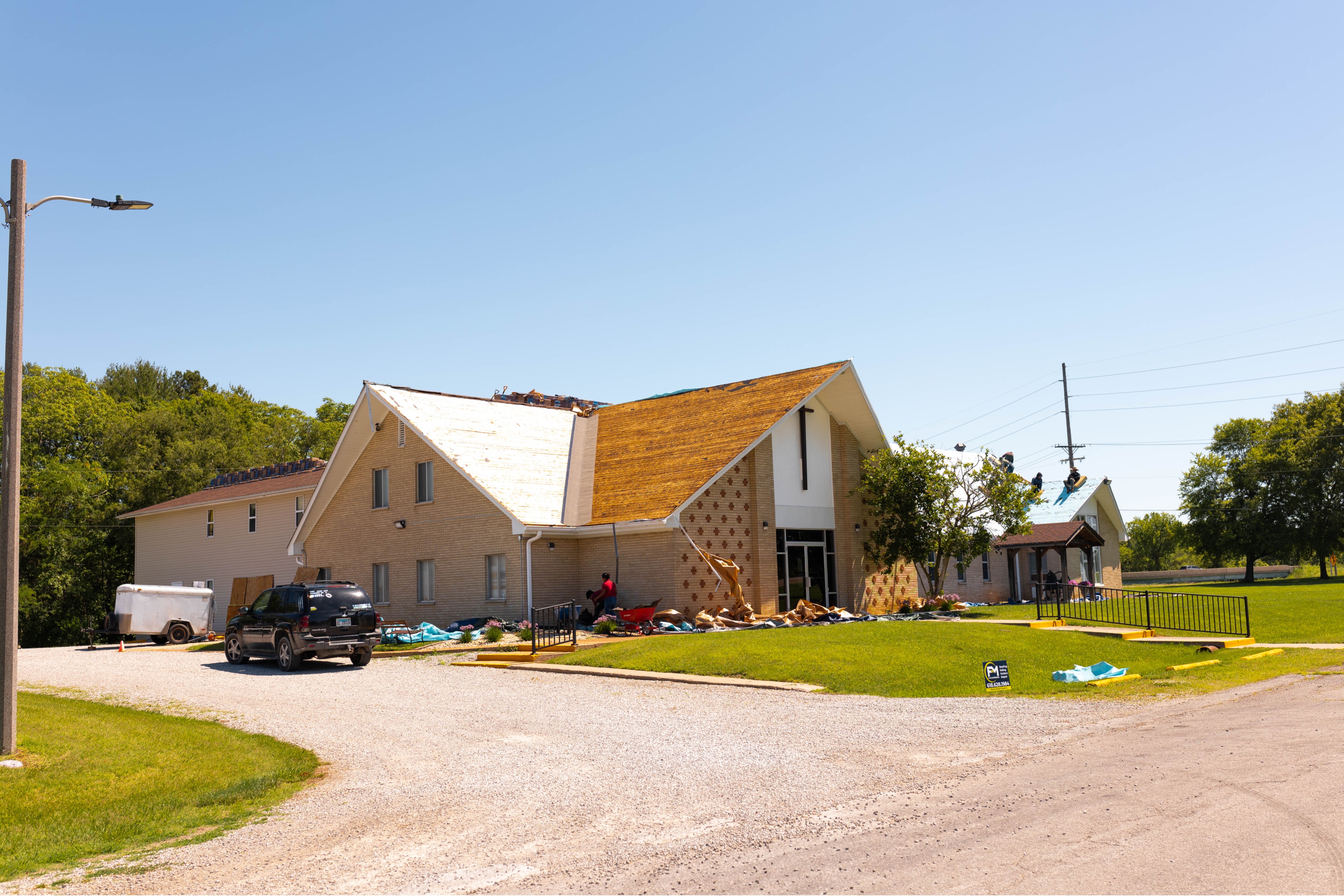 Church roof replacement