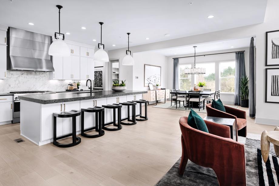 Stunning open-concept floor plans, ideal for entertaining