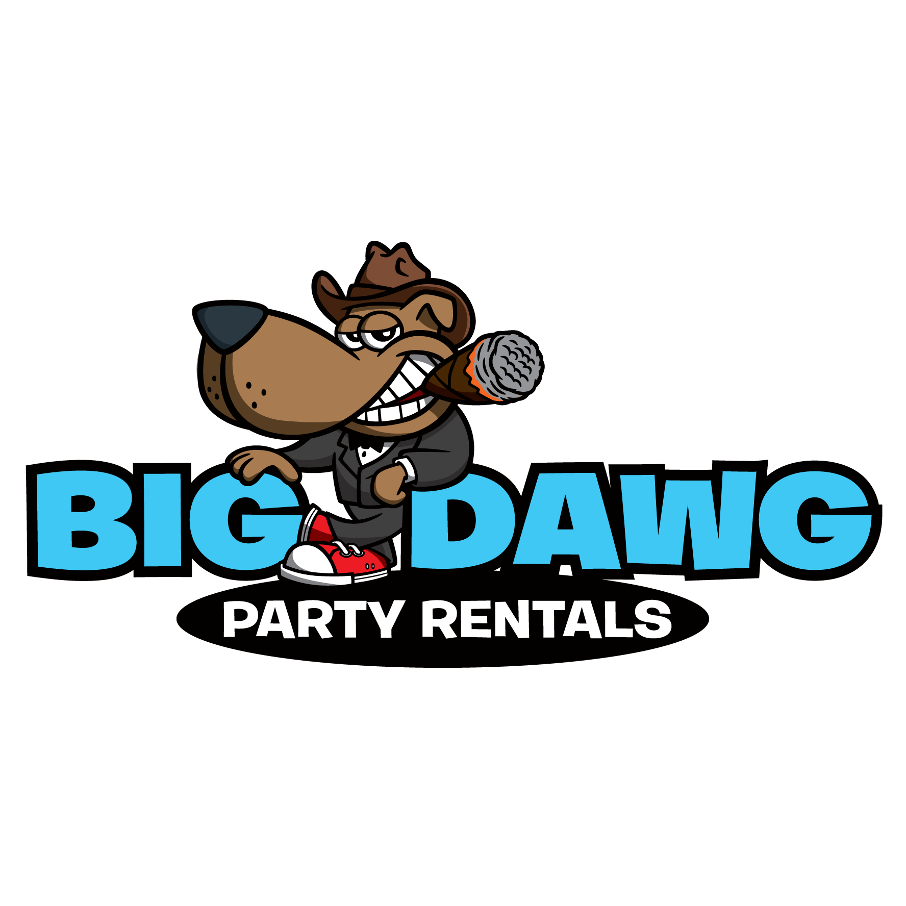Big Dawg Party Rentals Logo