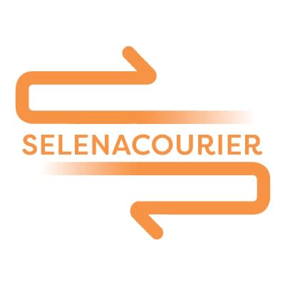 Selena Courier Service Logo