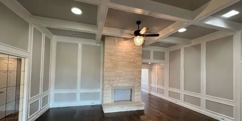 Our trim painting services can add elegance and style to any room in your home.