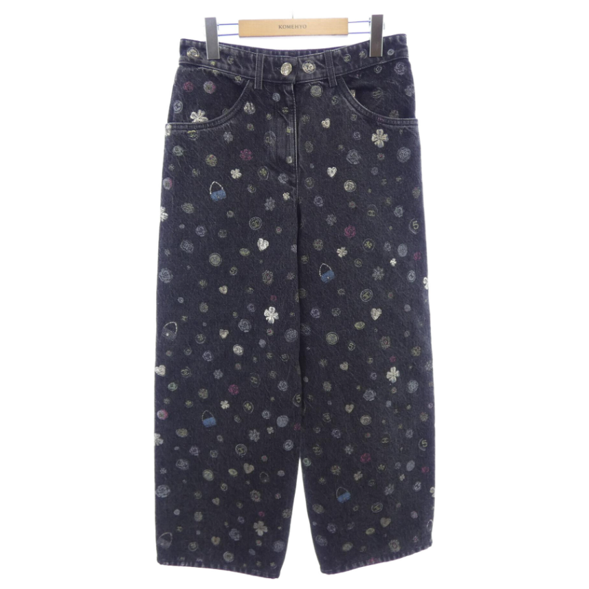 シャネル CHANEL LOOK37 P80302V72727 25B ジーンズ