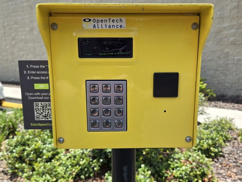 Keypad - Extra Space Storage at 27545 Dayflower Blvd, Wesley Chapel, FL 33544