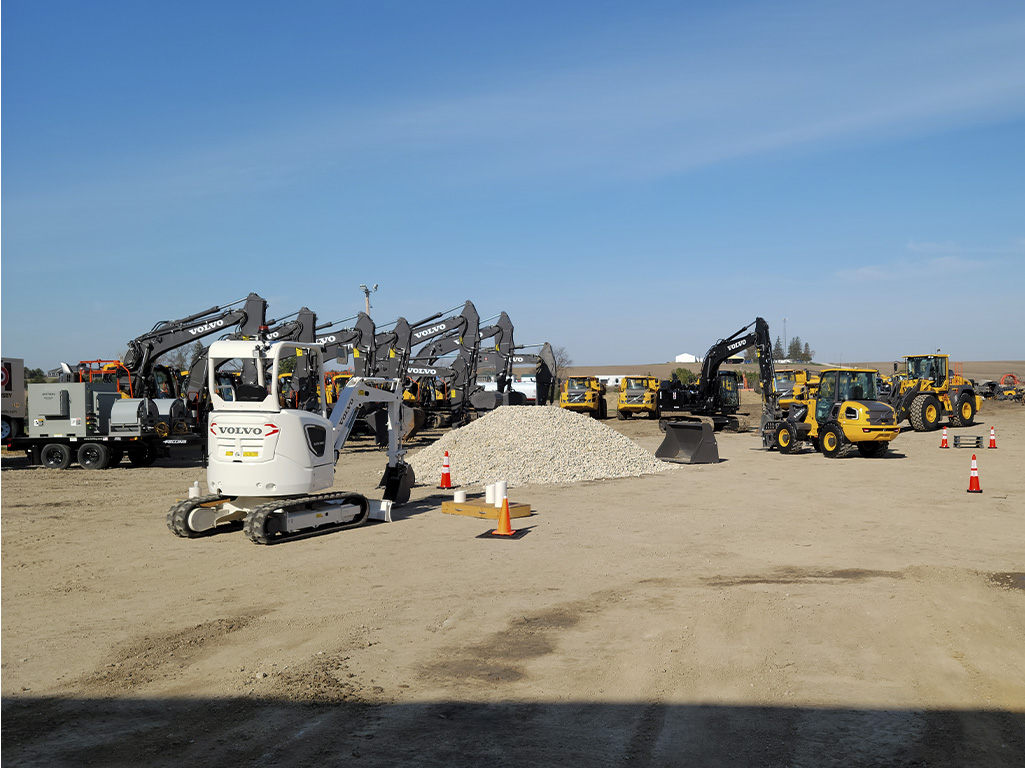 Volvo Equipment Lineup At Housby