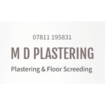 M D Plastering Logo