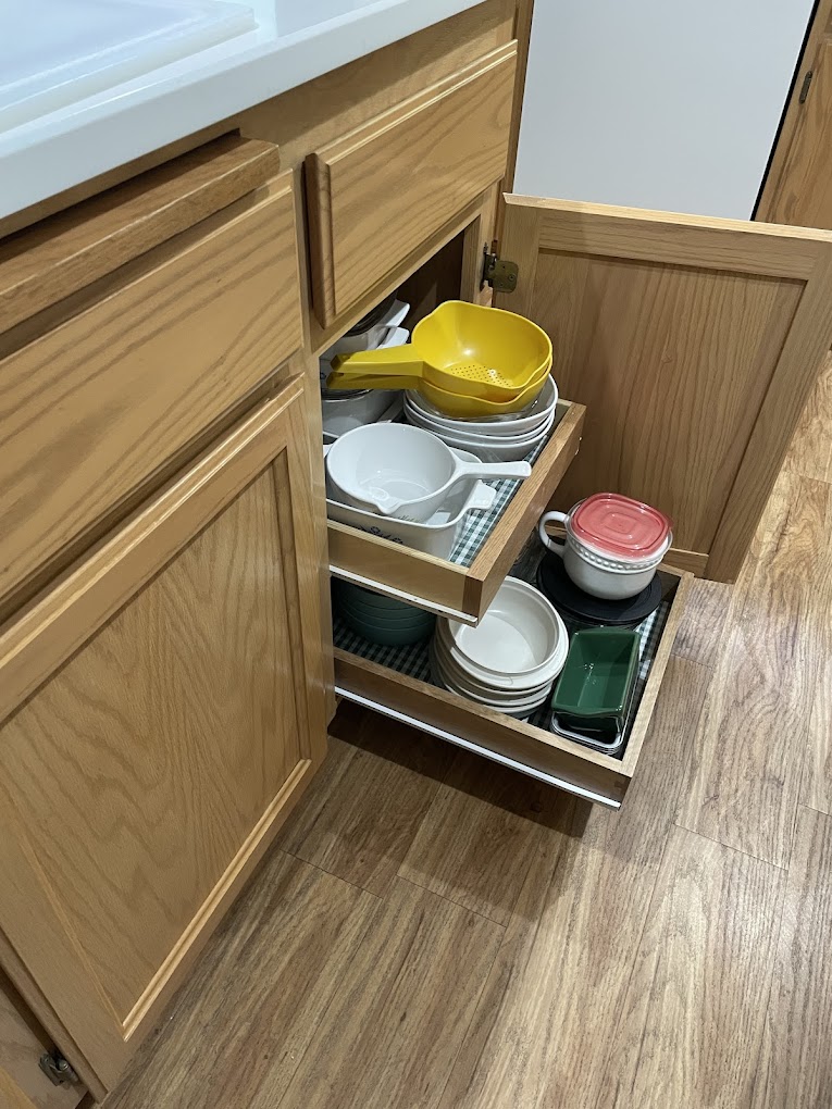 kitchen organization upgrades